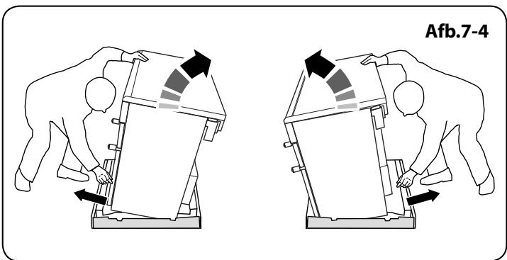 FALCON ELS100EICB/-EU  -  ELS100EIMG/-EU -  ELS100EISB/-EU - Het fornuis verplaatsen - 6
