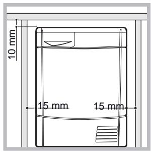 INDESIT IDPE G45X A1 ECO - Waar men de wasdroger要去 installeren - 1