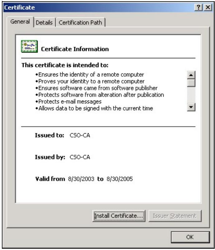 ZYXEL WAC6103D-I - Installing the CA's Certificate - 1