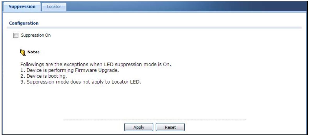 ZYXEL WAC6103D-I - Suppression Screen - 1