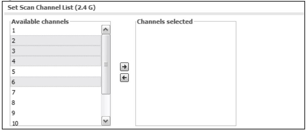 ZYXEL WAC6103D-I - Working with Lists - 1