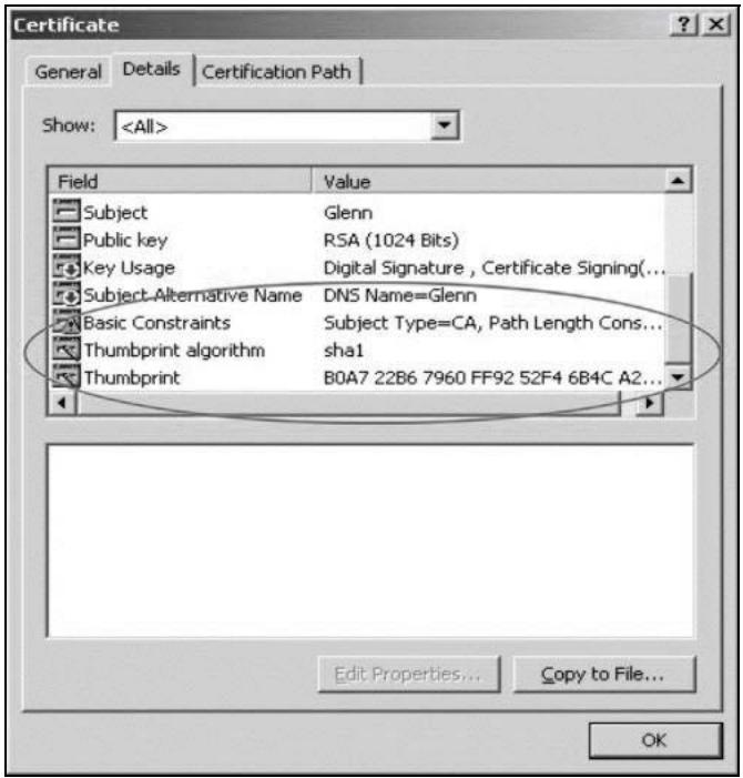 ZYXEL WAC6103D-I - Verifying a Certificate - 2