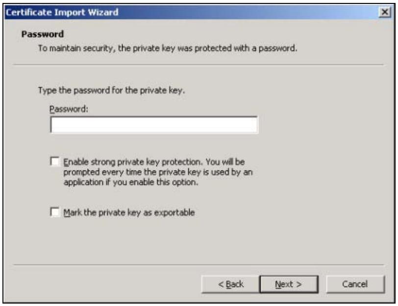 ZYXEL WAC6103D-I - The file name and path of the certificate you double-clicked should automatically appear in the File name text box. Click Browse if you wish to import a different certificate. - 2
