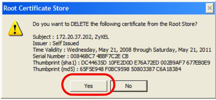 ZYXEL WAC6103D-I - In the Internet Options dialog box, click Content > Certificates. - 4