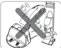 LG VR7428SP HOMBOT SQUARE - AVERTISSEMENT - 2