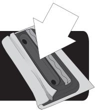 IROBOT BRAAVA 380T - Mise en place d'un chiffon de nettoyage - 1