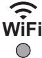 BROTHER DS-920DW - Checking the Wi-Fi® indicator - 1