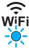 BROTHER DS-920DW - Checking the Wi-Fi® indicator - 4