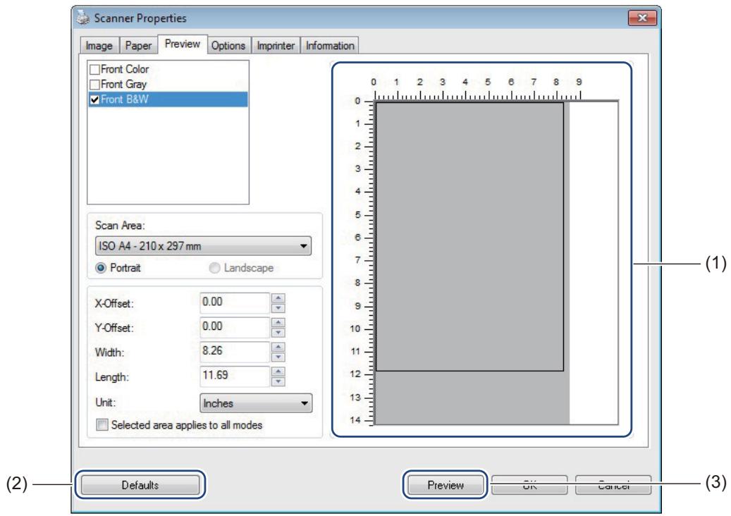 BROTHER DS-920DW - Preview settings - 1