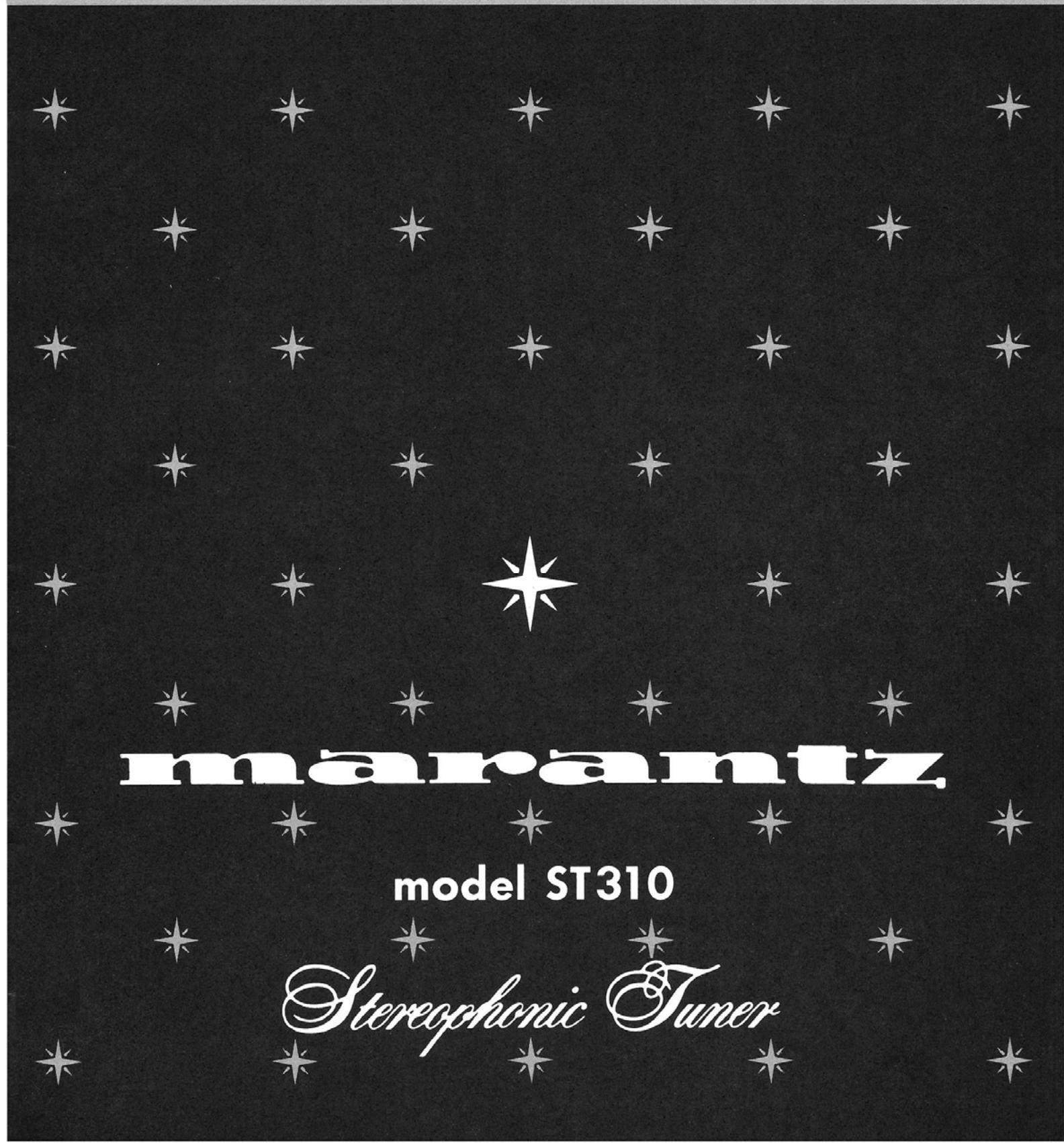 MARANTZ ST 310 L - SERVICE MANUAL ST310 - 1