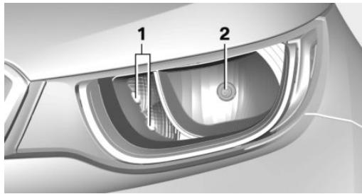 BMW I3 - Halogen headlights - 1