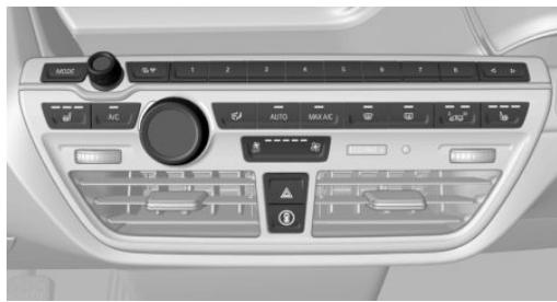BMW I3 - Button in the vehicle - 1