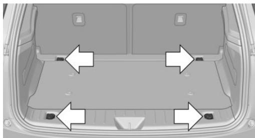 BMW I3 - Securing cargo - 1