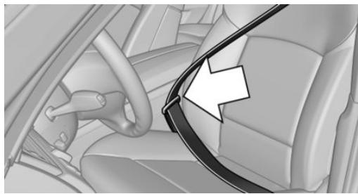BMW I3 - Buckling the belt - 1