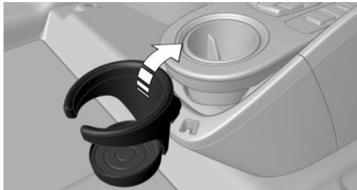 BMW I3 - Receptacle for cupholder - 2