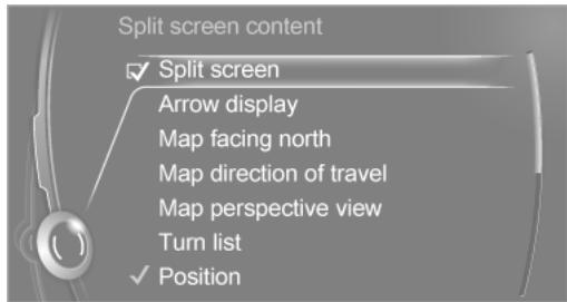 BMW I3 - Selecting the display - 2