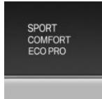 BMW I3 - Program selection - 1