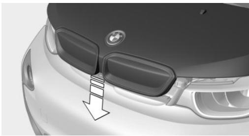 BMW I3 - Closing the hood - 1