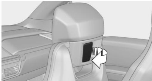 BMW I3 - Fold down seat back - 1