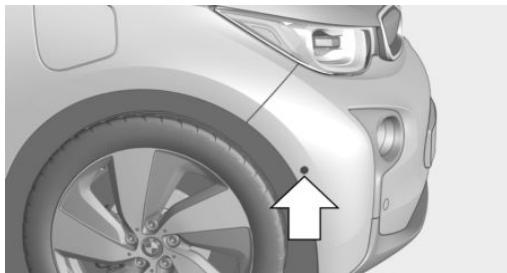 BMW I3 - Ultrasound sensors - 1