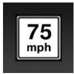 BMW I3 - Speed limit detection - 1