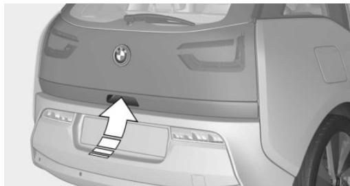 BMW I3 - Opening from the outside - 1
