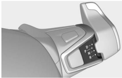 BMW I3 - Selector lever positions - 1