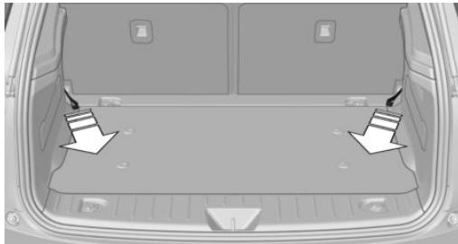 BMW I3 - Folding down rear seat backrest - 4