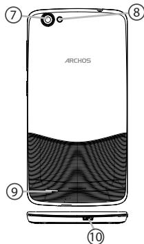 ARCHOS 52 PLATINIUM - Description of the phone - 1