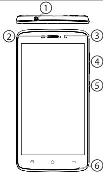 ARCHOS 52 PLATINIUM - Beschreibung des Geräts - 1