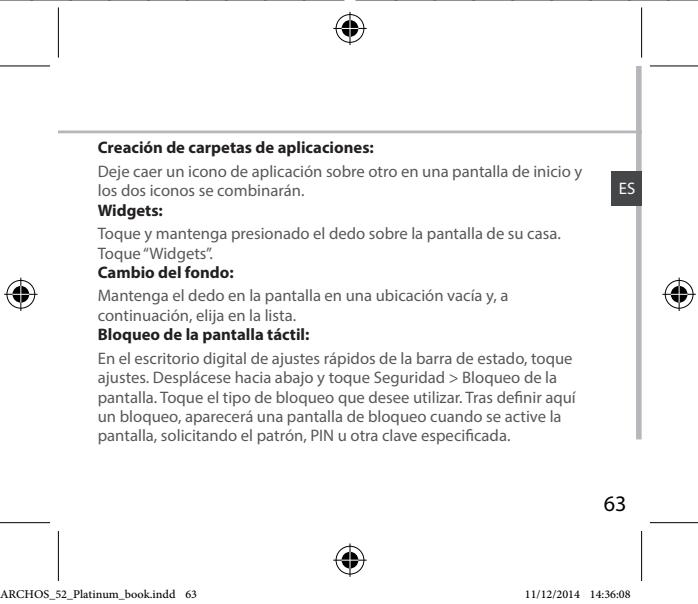 ARCHOS 52 PLATINIUM - Desinstalación de un elemento: - 3