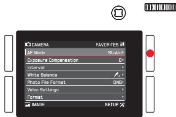 LEICA SL TYP 601 - Une fois que le menu principal est affiché : - 1