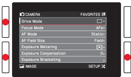 LEICA SL TYP 601 - Sélection du menu principal - 3