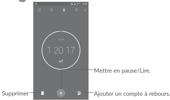 ALCATEL POP 4 - Compte à rebours - 1