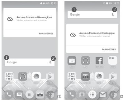 ALCATEL POP 4 - Barre de recherche - 1