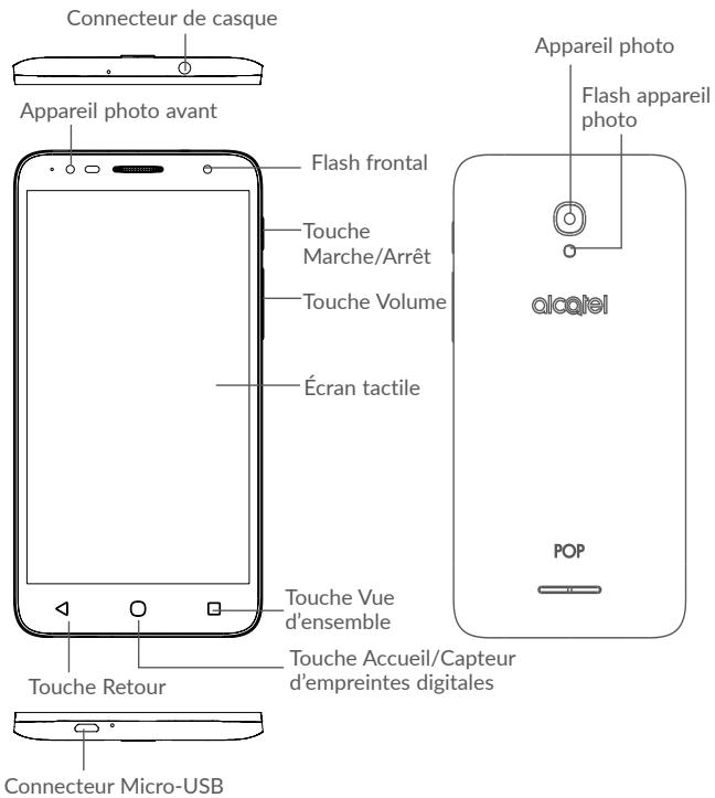 ALCATEL POP 4 - 5056X/5056D - 1