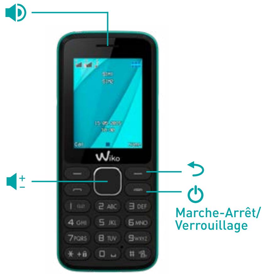 WIKO LUBI 4 - Contenu du coffret : - 2