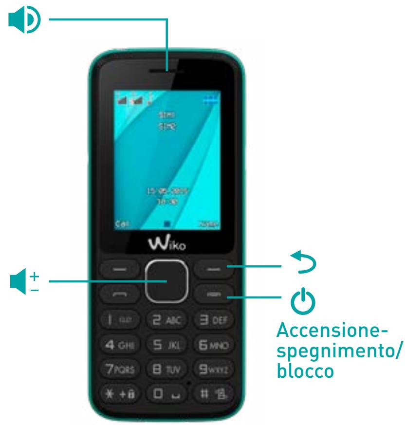 WIKO LUBI 4 - Componenti del dispositivo - 2