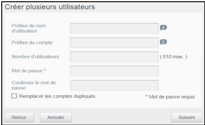 WD PERFORMANCE 7200 - Créer plusieurs utilisateurs - 1