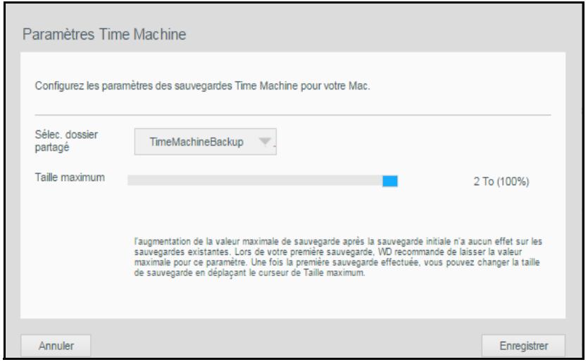 WD PERFORMANCE 7200 - Pour configurer les paramètres de sauvegarde : - 1