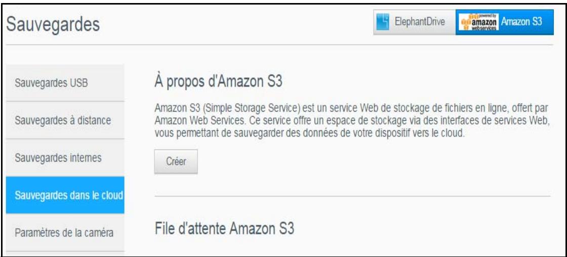 WD PERFORMANCE 7200 - Activation d'une sauvegarde dans le cloud amazon S3 - 1