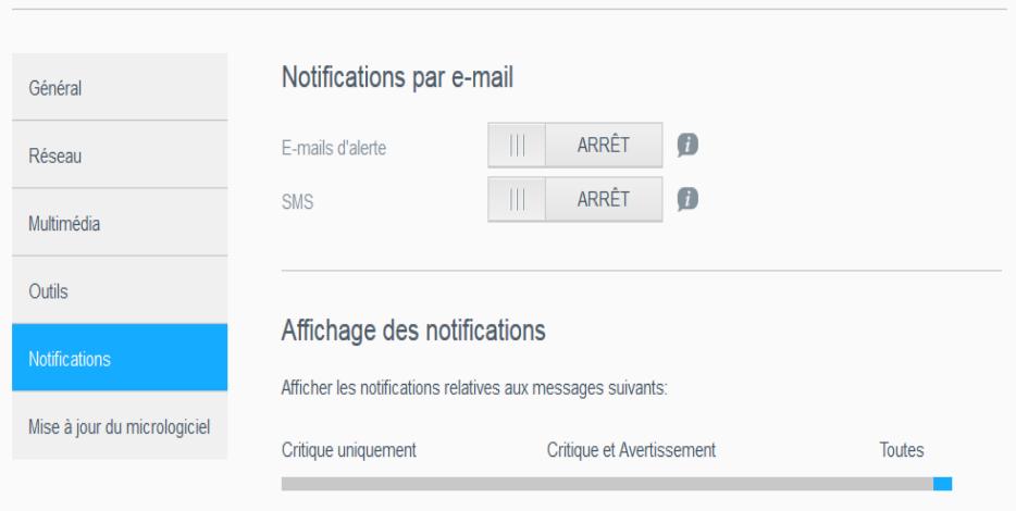 WD PERFORMANCE 7200 - Notifications - 1