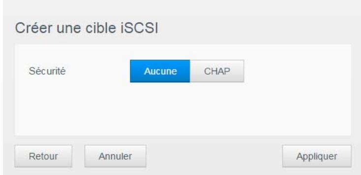 WD PERFORMANCE 7200 - Création d'une cible iscsi - 3