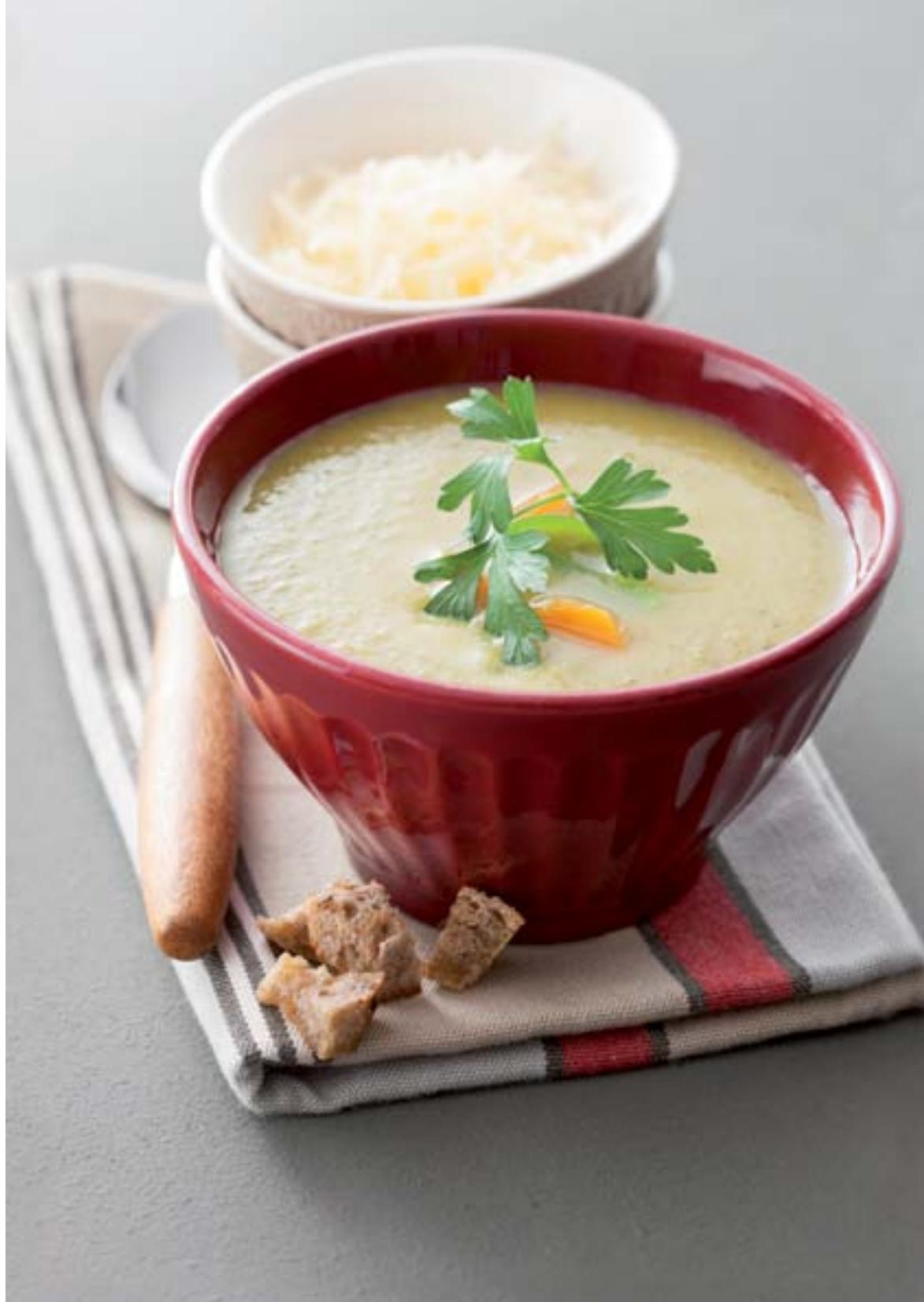 THOMSON SOUP MAKER GENI MIX - Soupe de légumes d'hiver &amp; croûtons - 1