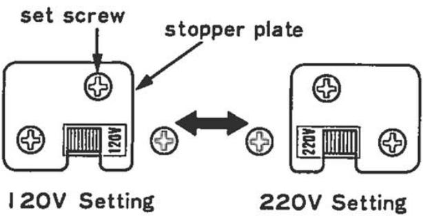 KENWOOD KD 2070 - AC VOLTAGE SELECTOR - 1