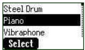 Steel Drum Piano Vibraphone Select