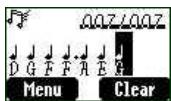 007/007 D G F F A E G Menu Clear