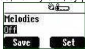 Melodies Off Save Set