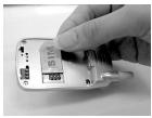PANASONIC MINI GD55 - Fitting the SIM - 1