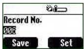Record No. 006 Save Set